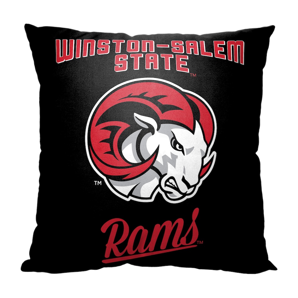 Winston-Salem State Rams ALUMNI Decorative Throw Pillow 18 x 18 inch