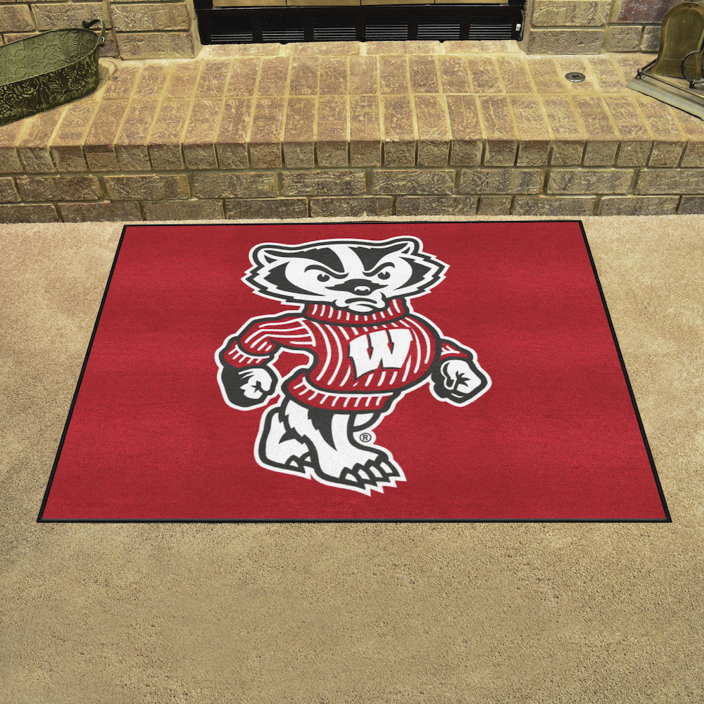 Wisconsin Badgers ALL STAR 34 x 45 Floor Mat - 2nd Logo