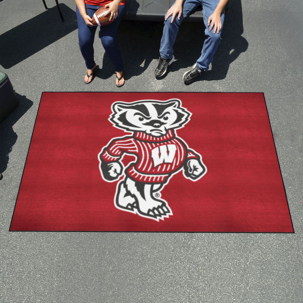 Wisconsin Badgers ULTI-MAT 60 x 96 Rug - 2nd Logo