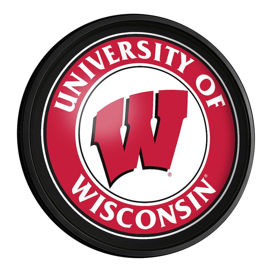 Wisconsin Badgers Slimline LED Wall Sign