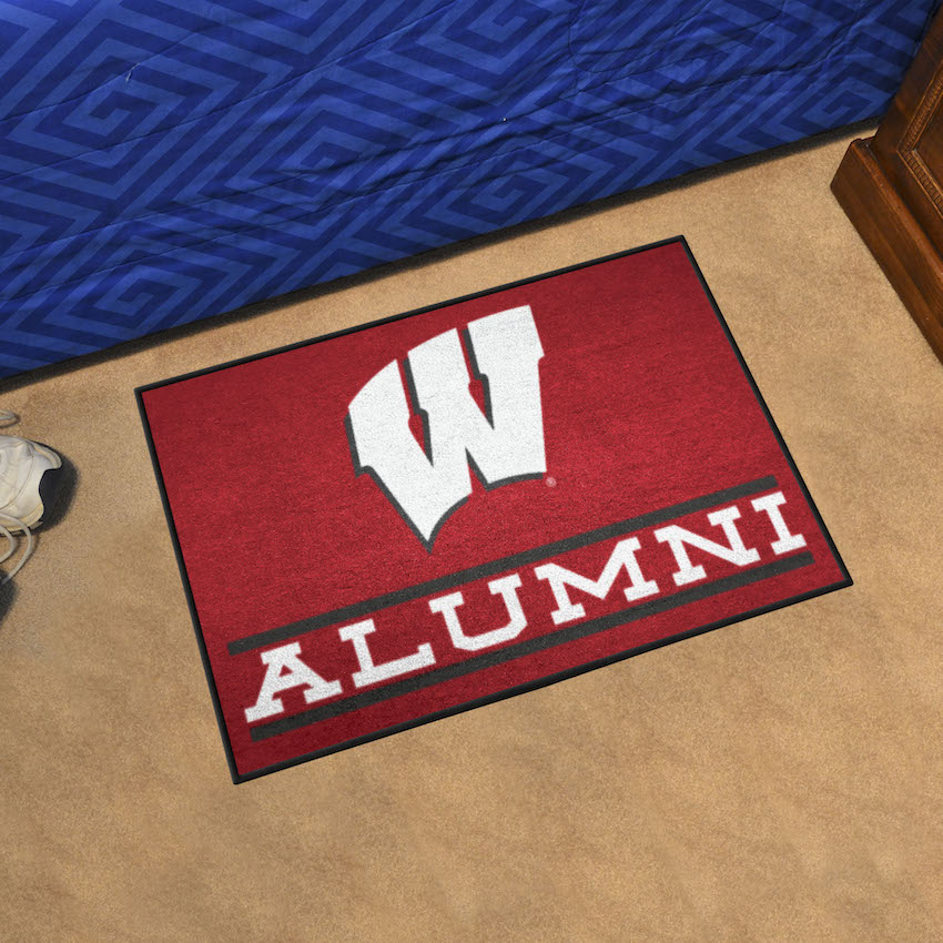 Wisconsin Badgers ALUMNI 20 x 30 Starter Floor Mat