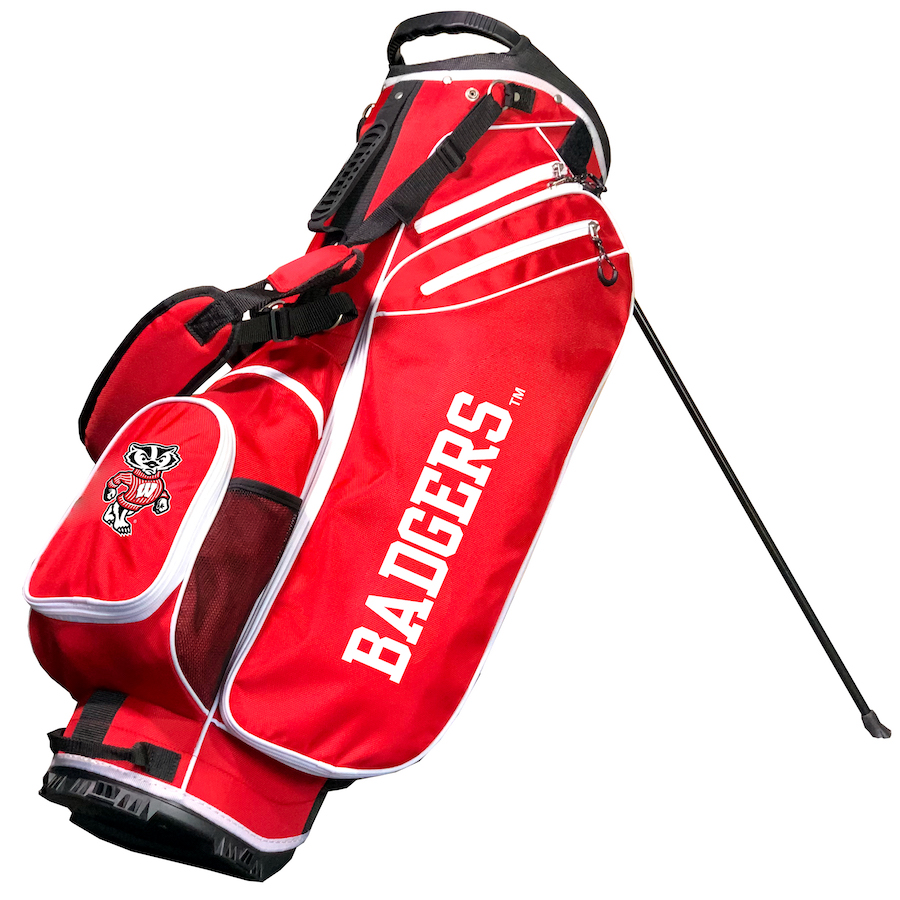 Wisconsin Badgers BIRDIE Golf Bag with Built in Stand