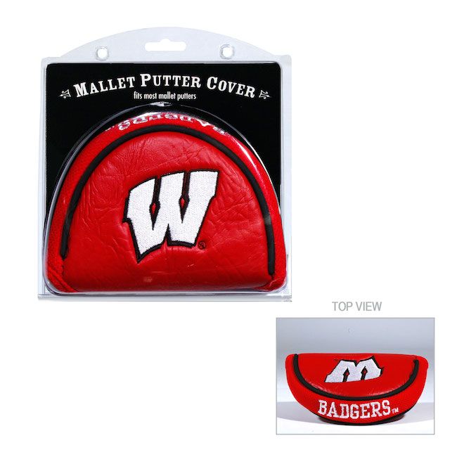 Wisconsin Badgers Mallet Putter Cover