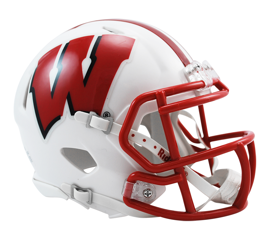 Wisconsin Badgers NCAA Mini SPEED Helmet by Riddell