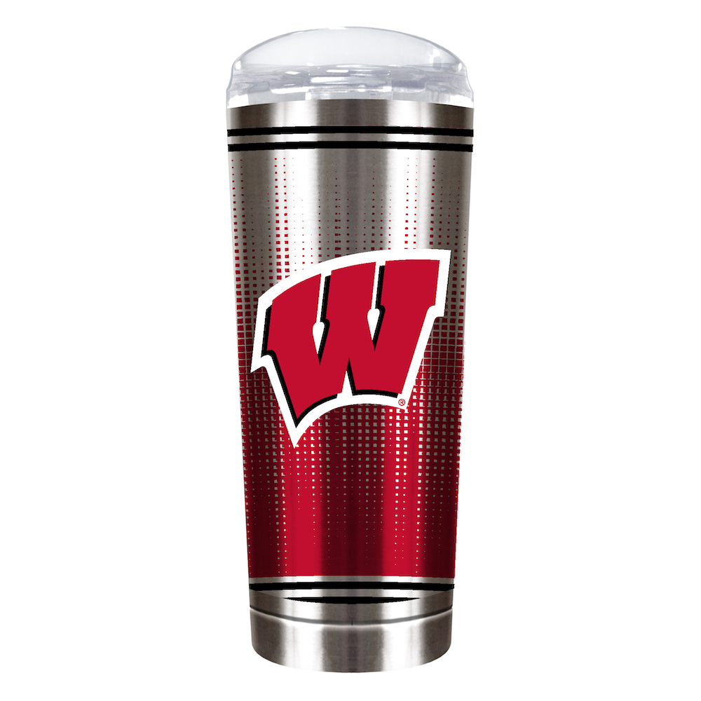 Wisconsin Badgers 18 oz ROADIE Travel Tumbler