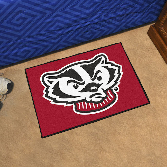 Wisconsin Badgers 20 x 30 STARTER Floor Mat