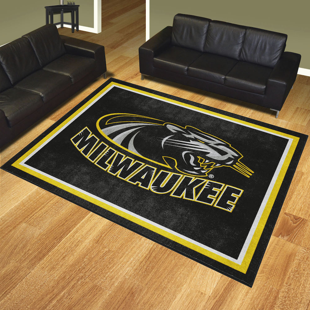 Wisconsin Milwaukee Panthers Ultra Plush 8x10 Area Rug