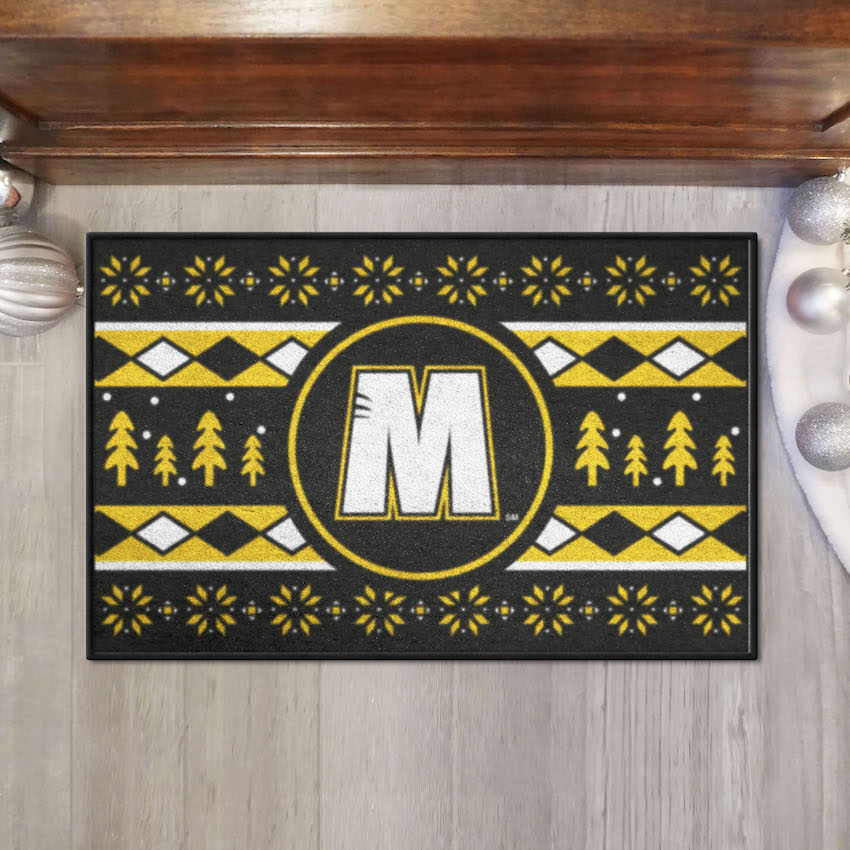 Wisconsin Milwaukee Panthers HOLIDAY SWEATER 20 x 30 STARTER Floor Mat