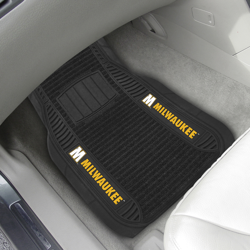 Wisconsin Milwaukee Panthers Deluxe 20 x 27 Car Floor Mats