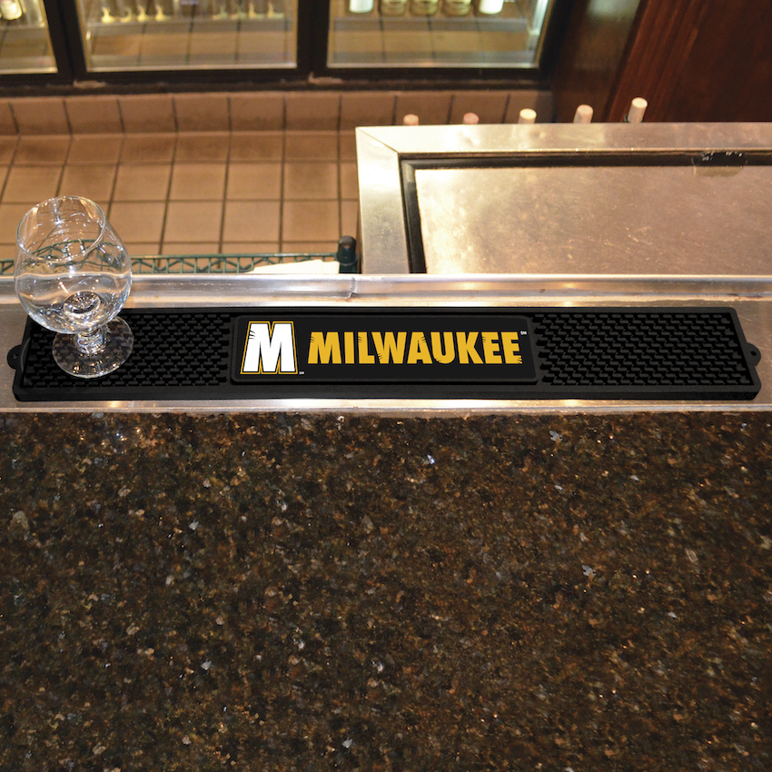 Wisconsin Milwaukee Panthers Bar Drink Mat