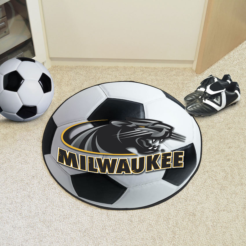 Wisconsin Milwaukee Panthers SOCCER BALL Mat