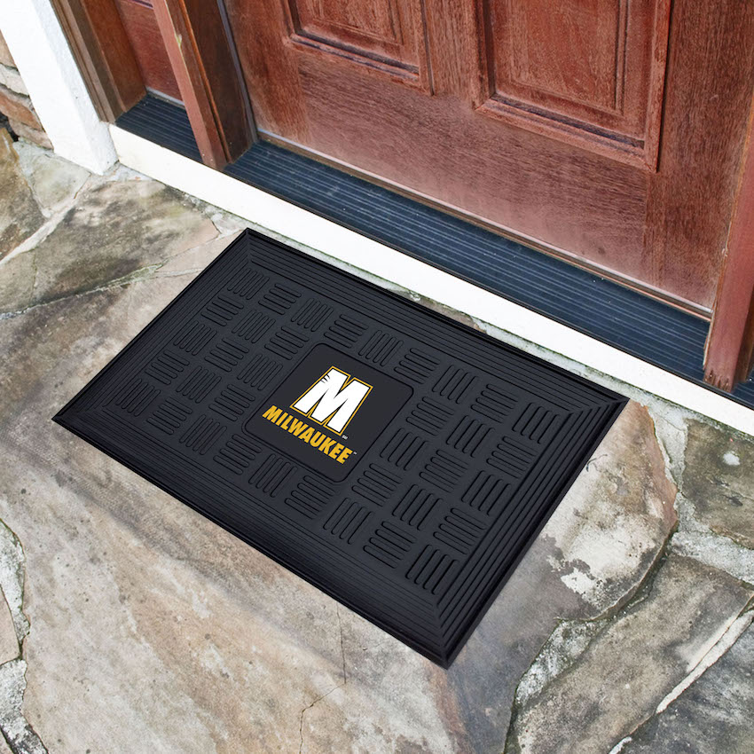 Wisconsin Milwaukee Panthers MEDALLION Vinyl Door Mat