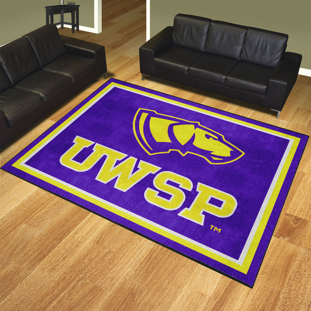 Wisconsin Stevens Point Pointers Ultra Plush 8x10 Area Rug