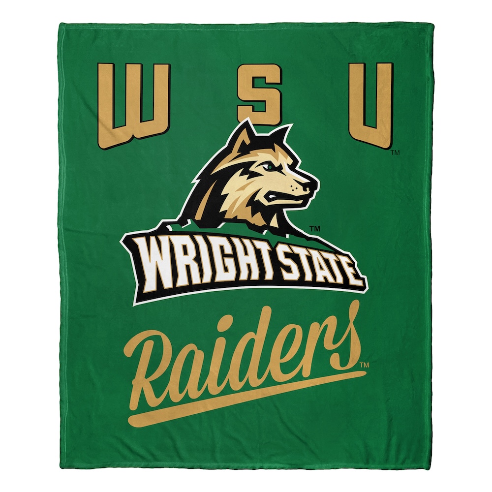 Wright State Raiders ALUMNI Silk Touch Throw Blanket 50 x 60 inch