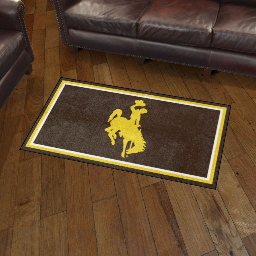 Wyoming Cowboys 3x5 Area Rug