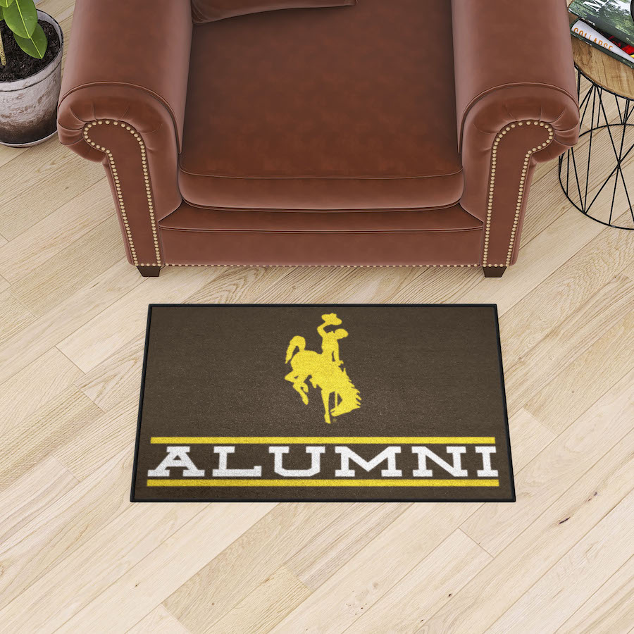 Wyoming Cowboys ALUMNI 20 x 30 Starter Floor Mat