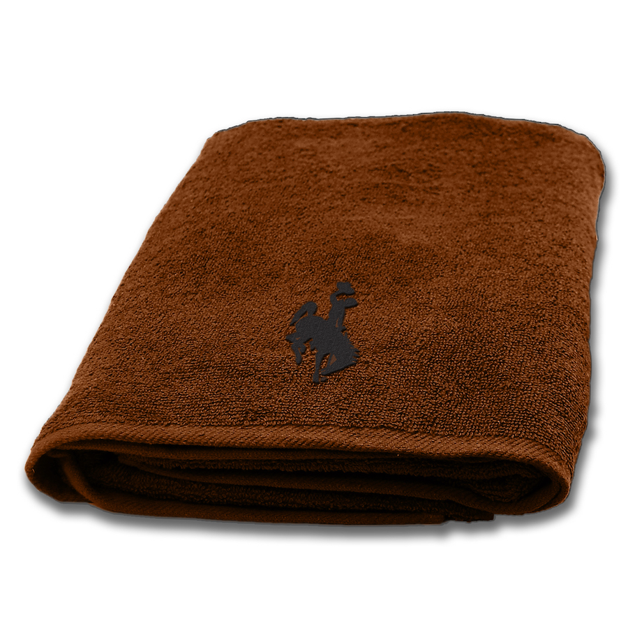 Wyoming Cowboys Bath Towel