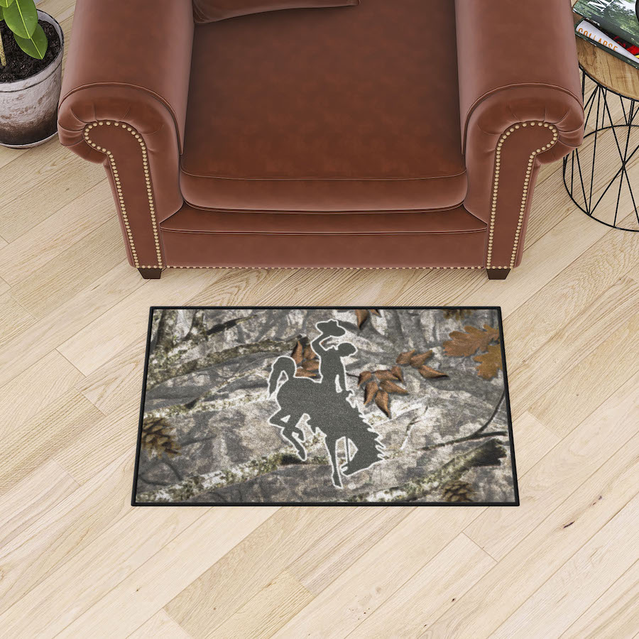 Wyoming Cowboys CAMO 20 x 30 Starter Floor Mat