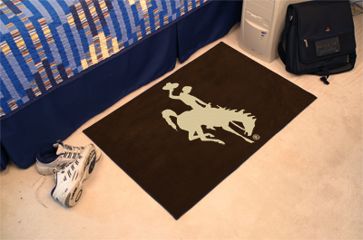 Wyoming Cowboys LOGO 20 x 30 STARTER Floor Mat