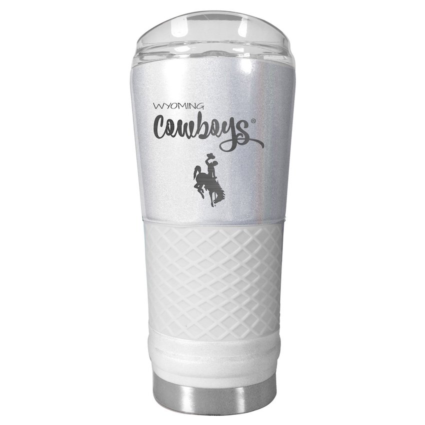 Wyoming Cowboys 24 oz OPAL Draft Travel Tumbler