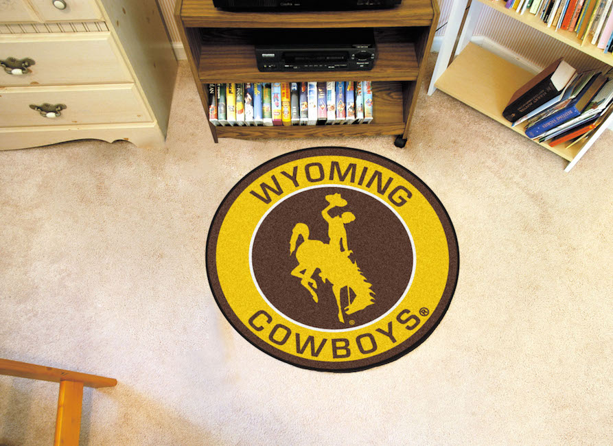 Wyoming Cowboys Roundel Mat