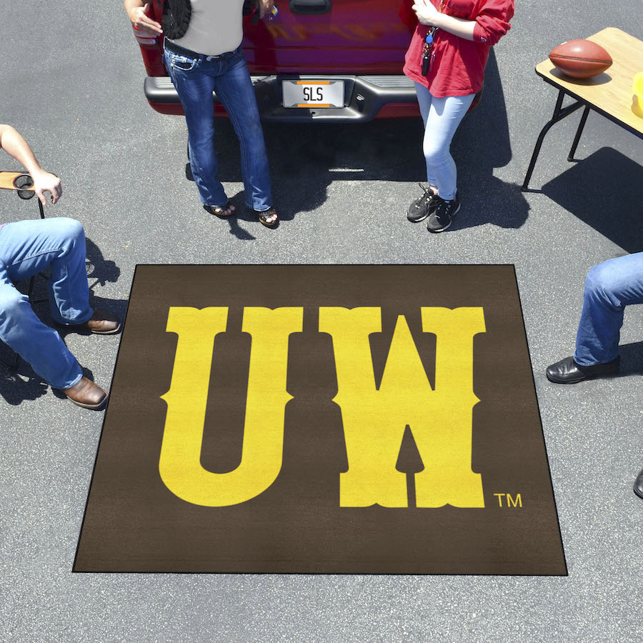 Wyoming Cowboys TAILGATER 60 x 72 Rug