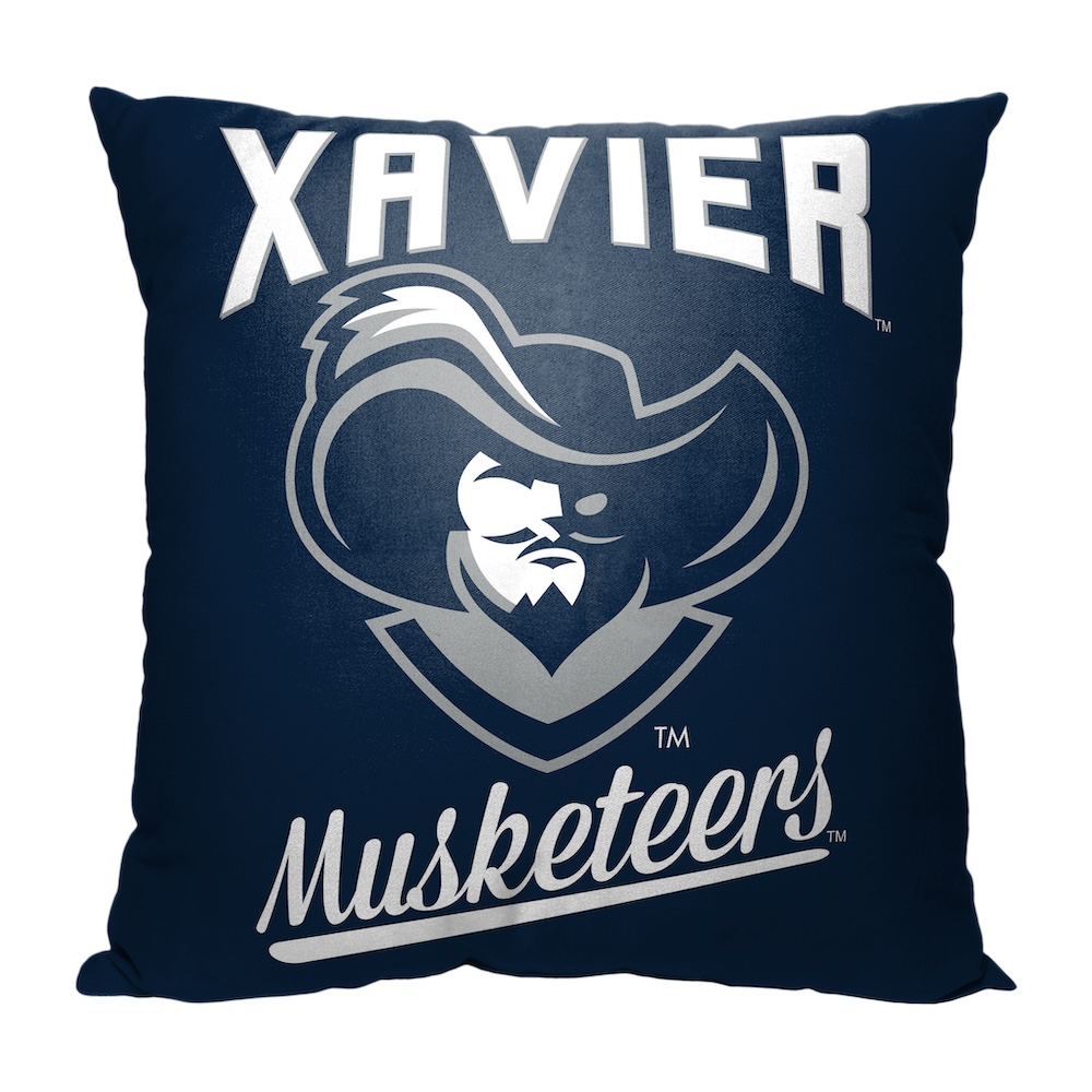 Xavier Musketeers ALUMNI Decorative Throw Pillow 18 x 18 inch