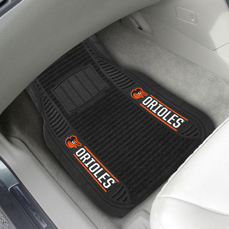 Baltimore Orioles Deluxe 20 x 27 Car Floor Mats