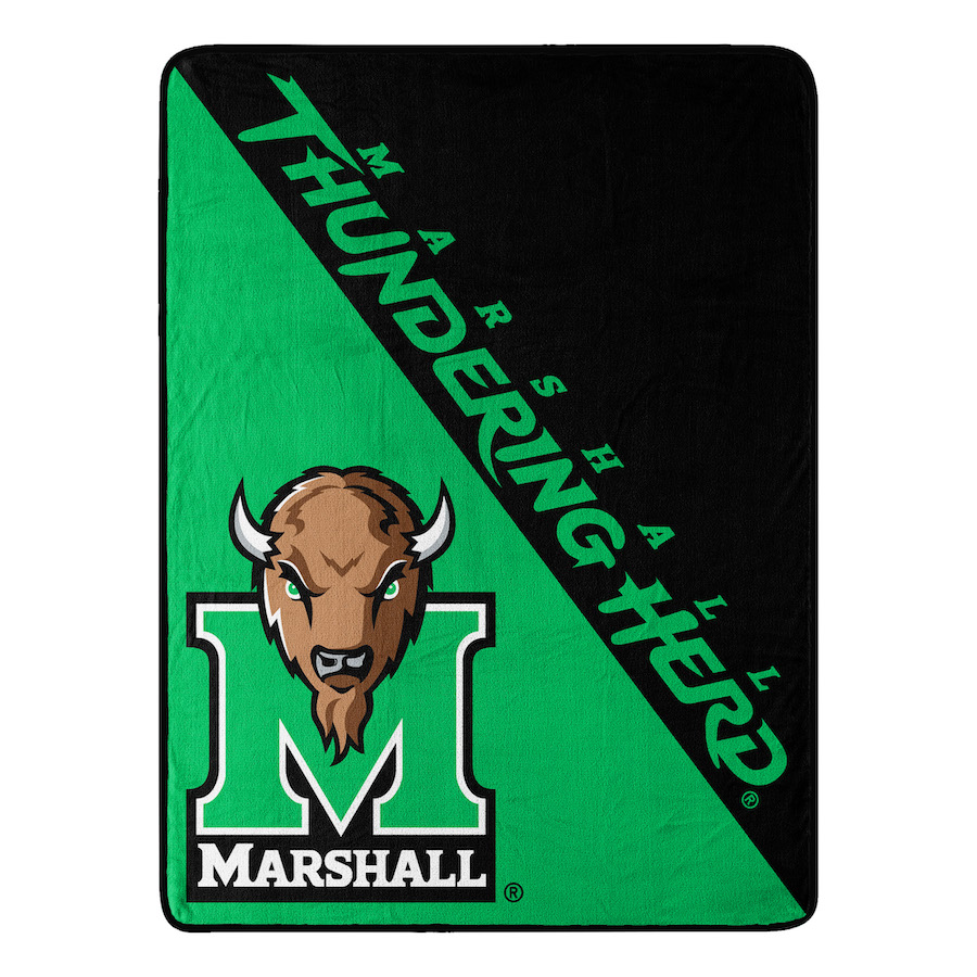 Marshall Thundering Herd Micro Raschel 50 x 60 Team Blanket