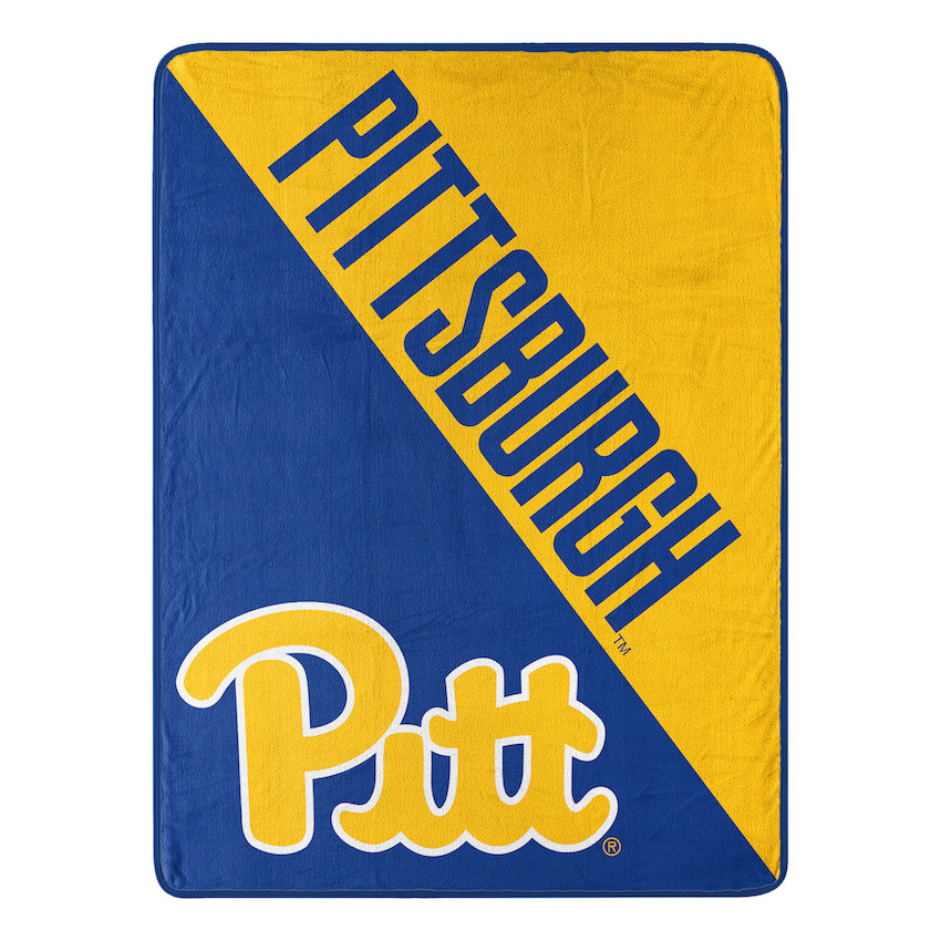 Pittsburgh Panthers Micro Raschel 50 x 60 Team Blanket