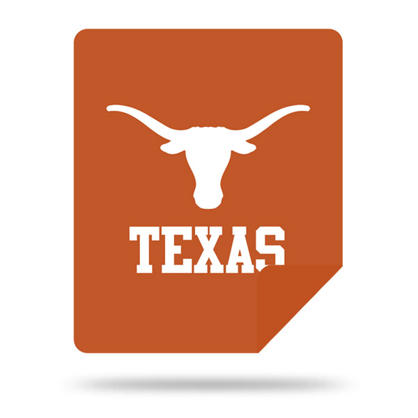 Texas Longhorns DENALI Silver Knit Throw