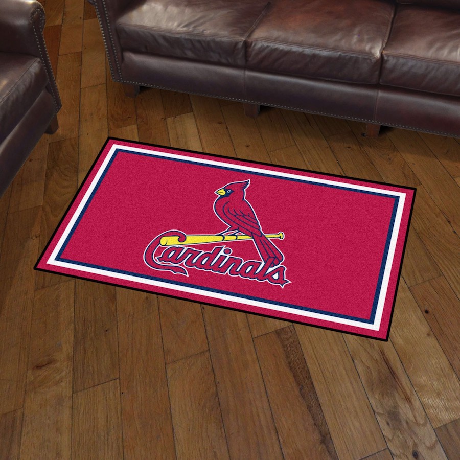 St. Louis Cardinals 3x5 Area Rug