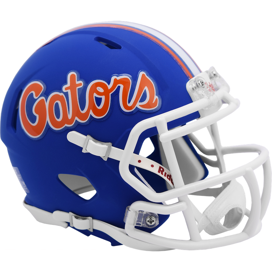 Florida Gators NCAA Mini SPEED Helmet by Riddell - BLUE