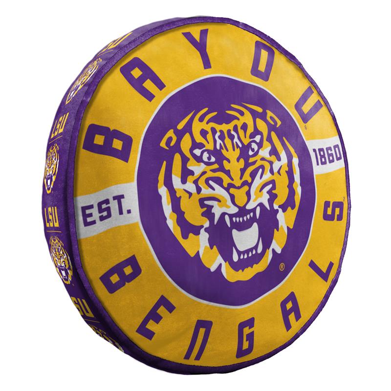 LSU Tigers Travel Cloud Pillow - 15 inch