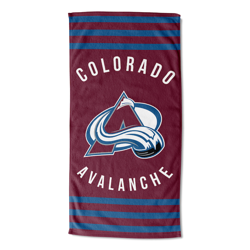 Colorado Avalanche Beach Towel