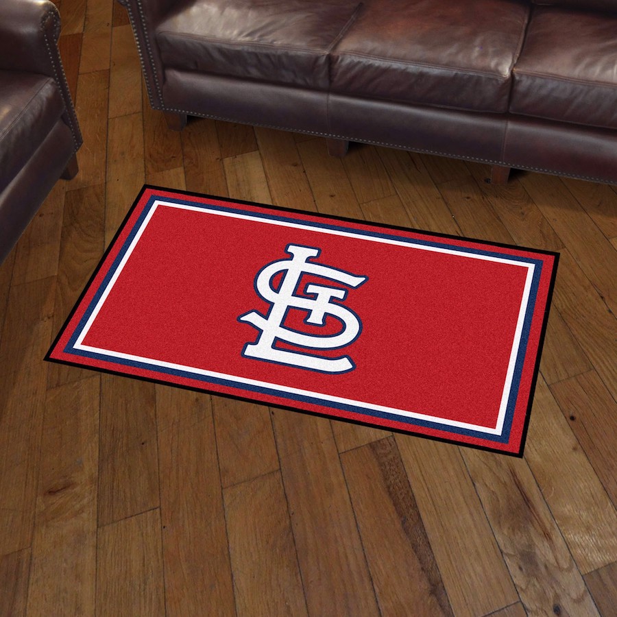 St. Louis Cardinals LOGO 3x5 Area Rug