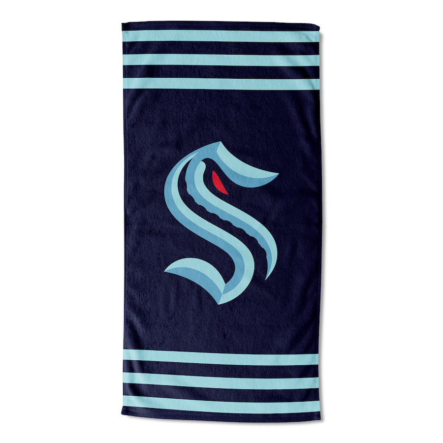 Seattle Kraken Beach Towel