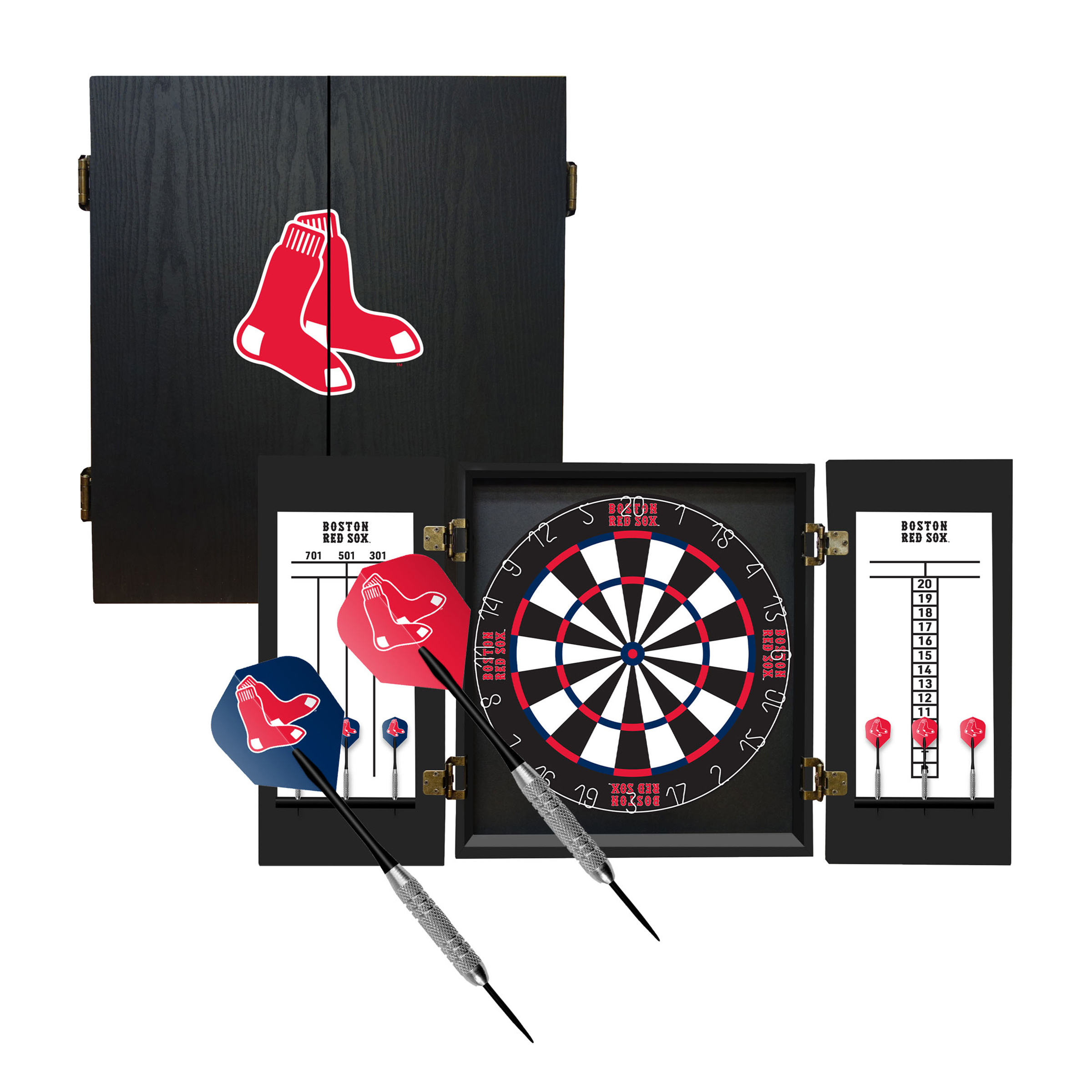 Boston Red Sox Dart Cabinet