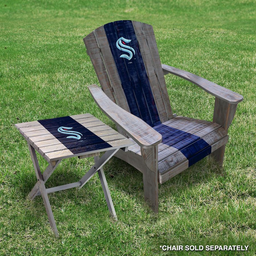 Seattle Kraken Wooden Adirondack Chair