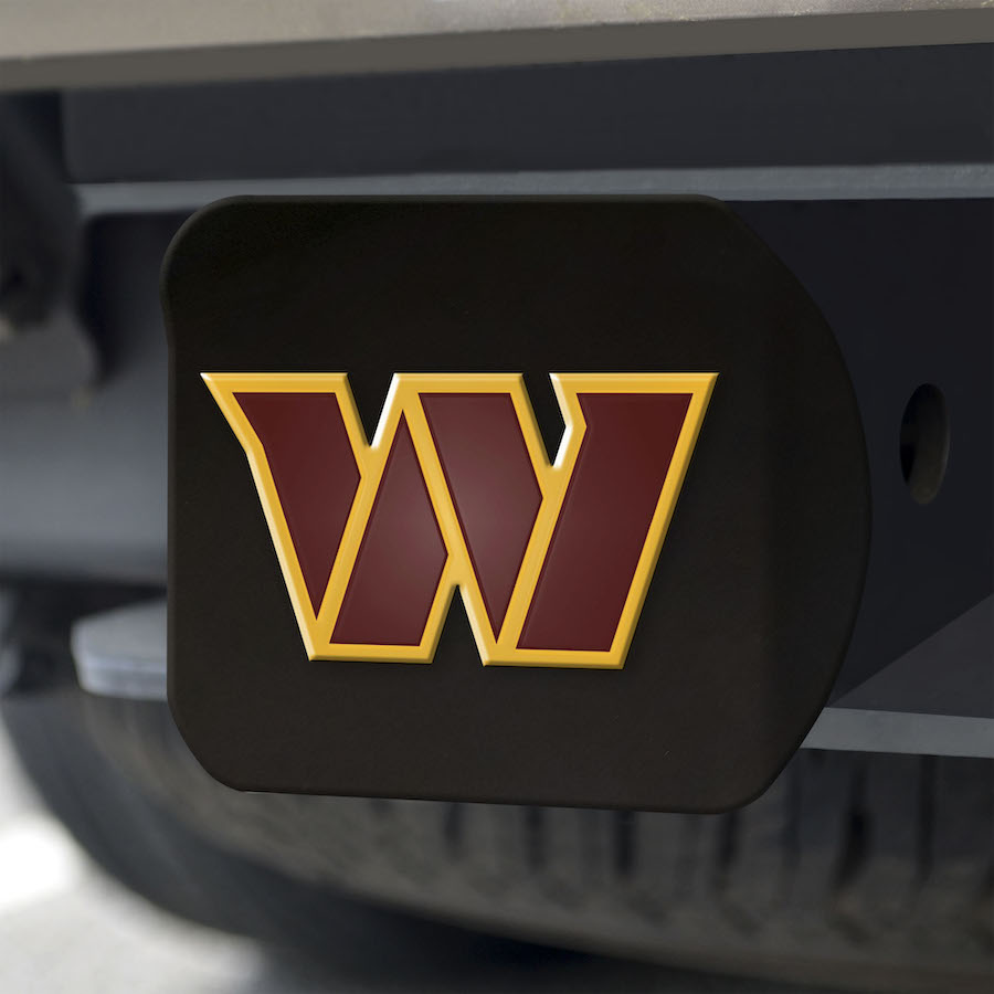 Washington Commanders Black and Color Trailer Hitch Cover