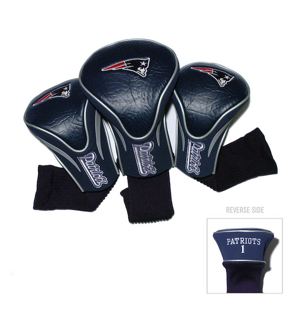 New England Patriots 3 Pack Contour Headcovers