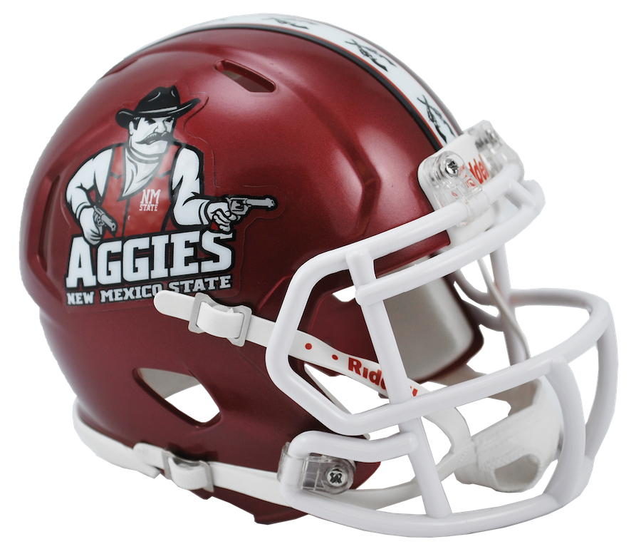 New Mexico State Aggies NCAA Mini SPEED Helmet by Riddell