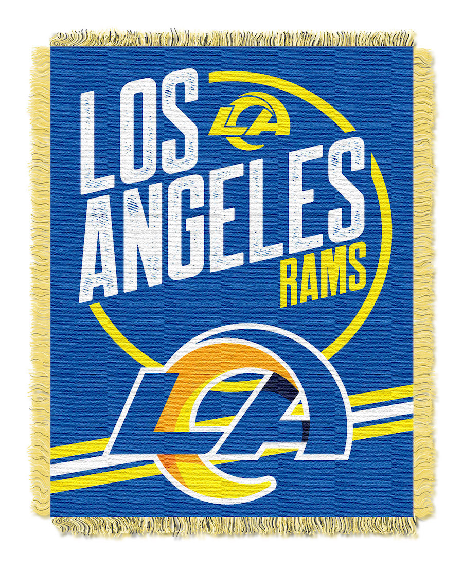 Los Angeles Rams Double Play Tapestry Blanket 48 x 60