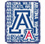Arizona Wildcats Double Play Tapestry Blanket 48 x...
