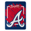 Atlanta Braves Micro Raschel 50 x 60 Team Blanket