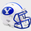 BYU Cougars NCAA Mini SPEED Helmet by Riddell - WH...