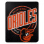 Baltimore Orioles Fleece Throw Blanket 50 x 60