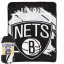 Brooklyn Nets Micro Raschel 50 x 60 Team Blanket