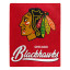 Chicago Blackhawks Plush Fleece Raschel Blanket 50...