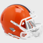 Cleveland Browns NFL Throwback 1975-2005 Mini Helm...